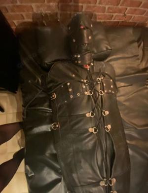 Bondage Schlafsack aus Leder Deluxe Leather Sleepsack