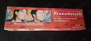 Vokabelbox Vokalbelschatzkartei Französisch