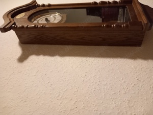 Tempus Fugit Wanduhr mit Pendel  Bild 2