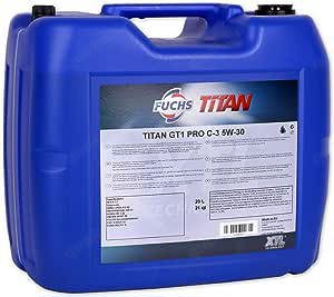5W30  Fuchs Titan GT1-C3, 20 Liter, NEU 