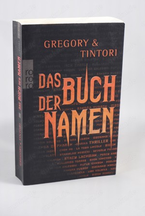 Das Buch der Namen - Jil Gregory und Karen Tintori - 0,25  