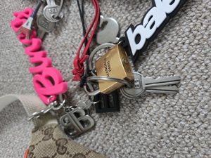 Balenciaga Schlüsselanhänge Tasche Anhänger Taschenanhänger Charm