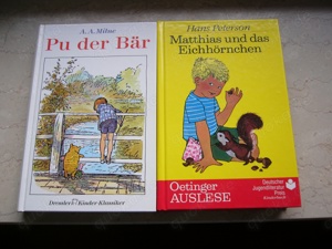 Kinderbücher (Pu der Bär - Matthias und das Eichhörnchen)