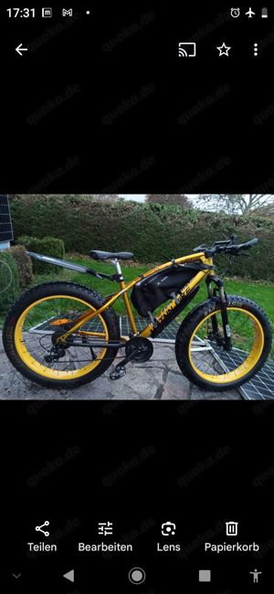 26,21Gg,s. gepf,Vaude Tasche, Lenkerhorn zusätl,ScheibenbremsenKlötze neu