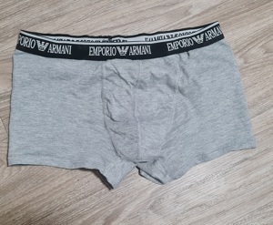 Gern getragende Emporio Armani Boxershort Unterhose Unterwäsche grau Bild 2