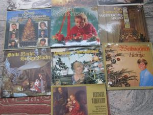 10 LP - Paket  alles rund um WEIHNACHTEN