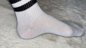 Socken Söckchen getragen Frauen Strümpfe Unterwäsche 