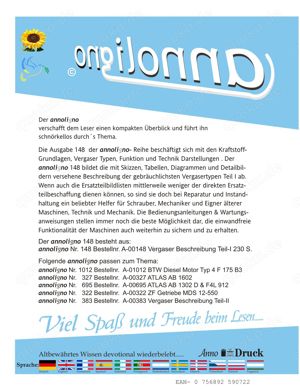 - annoligno 148 Kraftstoff Vergaser Typen Grundlagen Funktion Technik bebilderte Bedienungsanleitung Bild 2