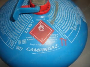 CAMPINGGAS R 904 1,80 kg Füllung, Butangas , leer