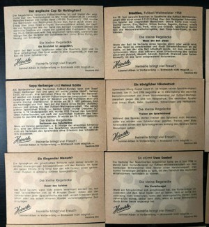 21 Heinerle Fußball Bilder mit Mannschaften und Spielszenen Bild 8