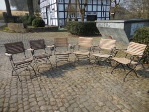 Garpa Gartenmöbel Fontenay Teak Garnitur 9-teilig Bild 2