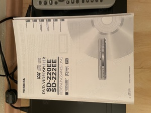 Toshiba DVD SD-220EE mit Anleitung  Bild 8