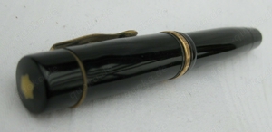 Alter Montblanc Füller Füllfederhalter - Feder aus 585 Gold Bild 4