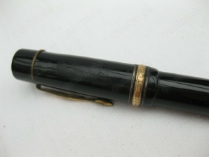 Alter Montblanc Füller Füllfederhalter - Feder aus 585 Gold Bild 5