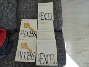 Microsoft Computerhandbücher zu EXCEL und ACCESS
