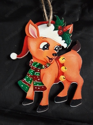 niedlicher Baumschmuck 2 für 1  aus Holz