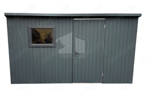  Gartenhaus 4x4m Fertiggartenhaus Gerätehaus Schuppen für Garten Individuelle Projekte ID442 