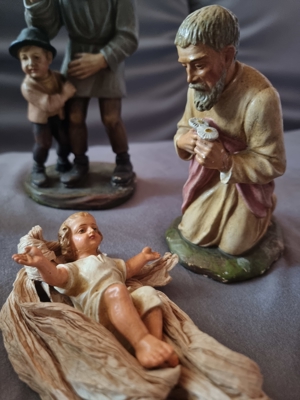Krippefiguren von AR alt und selten 1925
