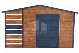  Gartenhaus 2x2m Überdachung Gerätehaus Schuppen für Garten Hohe Qualität ID435