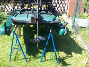 Kleines Flossboot Bild 3