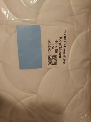Verkaufe ein Wenatex wenaCel  sensitive comfort Kissen 40x80 cm.