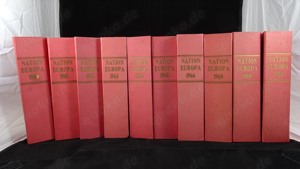 Nation Europa: Jahrgänge 1960-1970 Bühnenfund