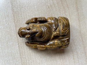 Ganesha aus Tigerauge