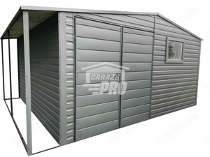 Gartenhaus 4x4m Werkzeugschuppen Gartenschuppen Gartenhaus mit Garantie GP236 