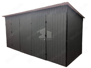 Gartenhaus 5x2m Fertiggartenhaus Gerätehaus Schuppen für Garten Transport + Aufbau gratis GP187 