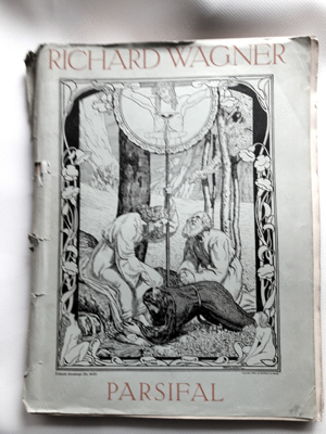 Richard Wagner Notenbücher: Parsifal, Holländer und Götterdämmerung