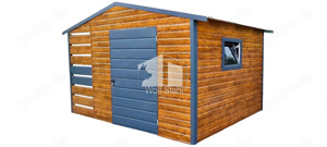  Gartenhaus 3x3m Holzoptik Werkzeugschuppen Gartenschuppen Maßgeschneiderte Lösungen ID213