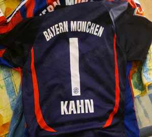 Trikot Oliver Kahn FC Bayern München Kurzarm für Kinder Saison 2006 2007