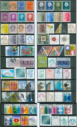 Niederlande gestempeltes Lot, wie auf den Bildern zu sehen