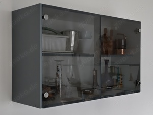 Hängeschrank 100cm x 32cm x 55cm in grau