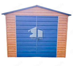 Gartenhaus Gartenschuppen 3x2m Schuppen für Garten Werkzeugschuppen Holzoptik Garage nach Maß ID432 