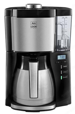 Kaffeemaschine Melitta Look mit Timer und Thermoskanne