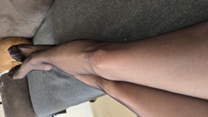 Milf bietet getragen Nylons Strumpfhosen und Socken  Bild 4