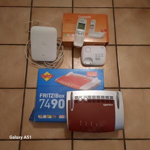 Telekom-Speedport   Telefon Gigaset   