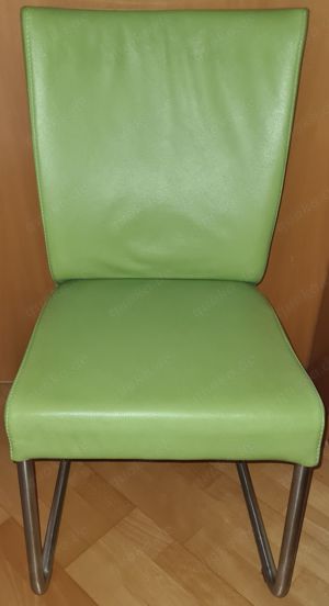 Hochwertige Leder-Eßzimmerstühle Bild 2