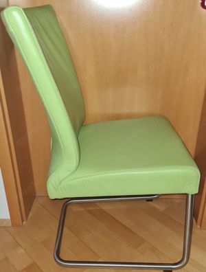 Hochwertige Leder-Eßzimmerstühle Bild 3