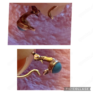 Ohrringe für  Baby  Gold 