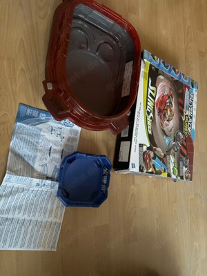 Beyblade Arena, Burst, Blades (x 13), String-Launchers (x 9) - original Hasbro