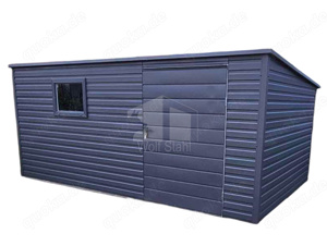 Gartenhaus Schuppen 6x3m Fertiggartenhaus Gerätehaus Kleines Gartenhaus Günstige Preise GP352