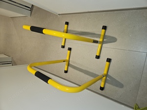 Calisthenics Dipgestell original Lebert Equalizer gelb gebraucht