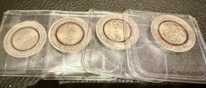 4 Stück 5-Euro-Sondermünze 2017 Prz. A Tropische Zone direkt vom Bankschalter nur für Sammler