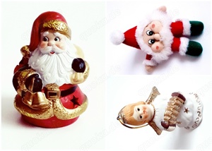 Weihnachtsdeko: Teelicht, Weihnachtswichtel, Engelchen ab 1 Euro
