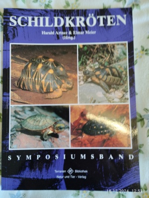Schildkröten Symbosiumsband, Gelbwangen Neuwertige 