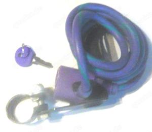 Fahrradschloss mit Rahmenhalterung guter funktionsfähiger Zustand Bild 3