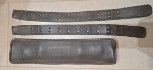 Bauchgurt Doppeldorn 38 cm lang 10 cm breit Riemenbreite 4,5 cm,15 Euro inkl. Versand Bild 3