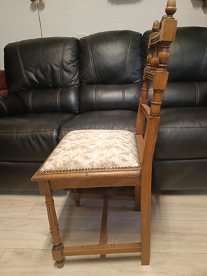 6 Stühle Antik Bild 5